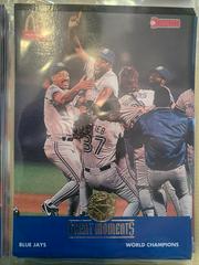 1992 WORLD CHAMPS #23 Baseball Cards 1993 Donruss McDonald's Toronto Blue Jays Great Moments Prices