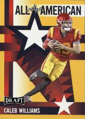 Caleb Williams [Gold] #11 Football Cards 2023 Leaf Draft Prices
