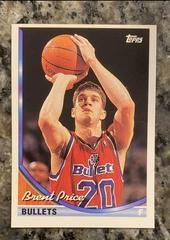 Brent Price #71 Basketball Cards 1993 Topps Prices