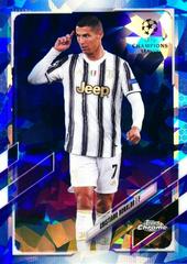 Cristiano Ronaldo #100 Soccer Cards 2020 Topps Chrome UEFA Champions League Sapphire Prices