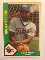 Kevin Brown #2 Baseball Cards 1990 CMC Tidewater Tides Prices
