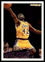 James Worthy #114 Basketball Cards 1994 Fleer Prices