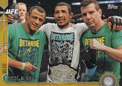 Jose Aldo [Gold] #110 Ufc Cards 2015 Topps UFC Chronicles Prices
