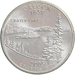 2005 P [SMS OREGON] Coins State Quarter Prices