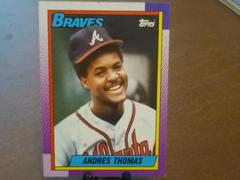 Andres Thomas Baseball Cards 1990 Topps Prices