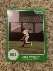 Jose Canseco #ERA STICKER Baseball Cards 1986 Star Canseco Prices