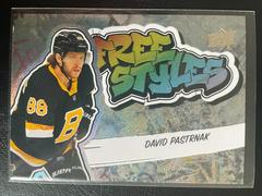 David Pastrnak Hockey Cards 2022 Upper Deck Freestyles Prices