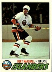 Bert Marshall #206 Hockey Cards 1977 Topps Prices