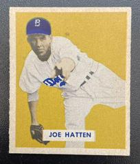 Joe Hatten Baseball Cards 1949 Bowman Prices