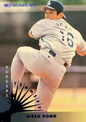 Hideo Nomo #107 Baseball Cards 1997 Panini Donruss Team Set Prices