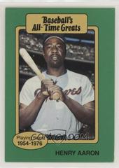 Henry Aaron Baseball Cards 1987 Hygrade All Time Greats Prices