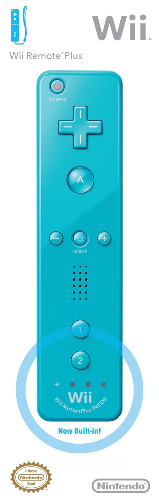 Wii Remote Plus [Blue] PAL Wii