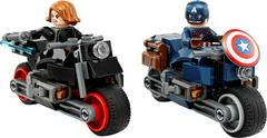LEGO Set | Black Widow & Captain America Motorcycles LEGO Super Heroes