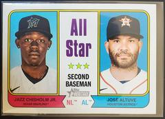 Jose Altuve, Jazz Chisholm Jr. #333 Baseball Cards 2023 Topps Heritage Prices