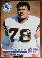 Anthony Munoz Football Cards 1992 Pro Set Prices