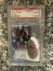 Drew Brees [Silver] #A8 Football Cards 2001 Sage Autographs Prices