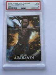 Israel Adesanya #UFCF-IA Ufc Cards 2019 Topps UFC Chrome Fire Prices