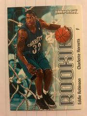 Eddie Robinson #97 Basketball Cards 1999 SkyBox Impact Prices