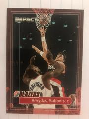 Arvydas Sabonis #145 Basketball Cards 1999 SkyBox Impact Prices