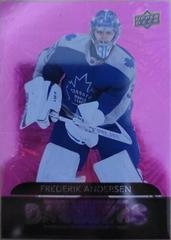 Frederik Andersen [Pink] #DZ-141 Hockey Cards 2020 Upper Deck Dazzlers Prices