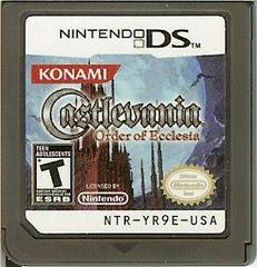 Cart | Castlevania Order of Ecclesia Nintendo DS