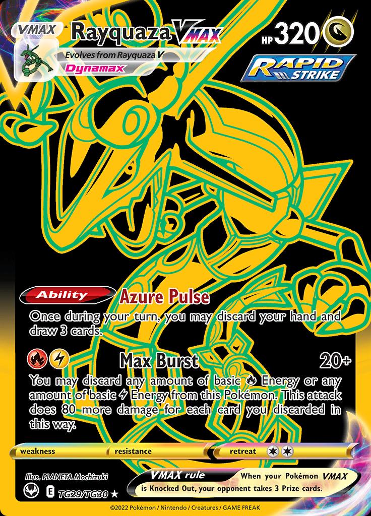 Rayquaza VMAX TG29 Prices Pokemon Silver Tempest Pokemon Cards