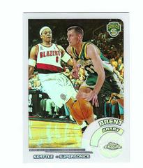 Brent Barry White Refractor #67 Basketball Cards 2002 Topps Chrome Prices