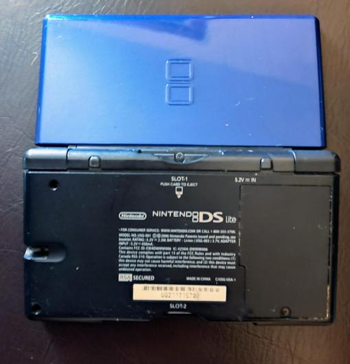 Cobalt & Black Nintendo DS Lite photo