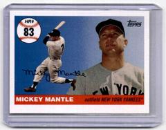 Mickey Mantle #83 Baseball Cards 2006 Topps Mantle Home Run History Prices