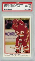 Stephane Matteau Hockey Cards 1990 O-Pee-Chee Premier Prices