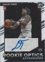 Dalen Terry #ROA-DTY Basketball Cards 2022 Panini Donruss Optic Rookie Autographs Prices