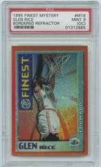 Glen Rice [Bordered Refractor] Basketball Cards 1995 Finest Mystery Prices