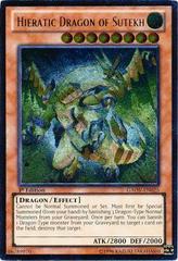 Hieratic Dragon of Sutekh [Ultimate Rare 1st Edition] GAOV-EN025 YuGiOh Galactic Overlord Prices