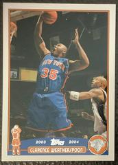 Clarence Weatherspoon Basketball Cards 2003 Topps Prices