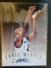 Chris Webber [Masters] Basketball Cards 1995 Skybox E Motion Prices