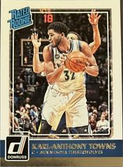 Karl Anthony Towns Basketball Cards 2015 Panini Donruss Prices