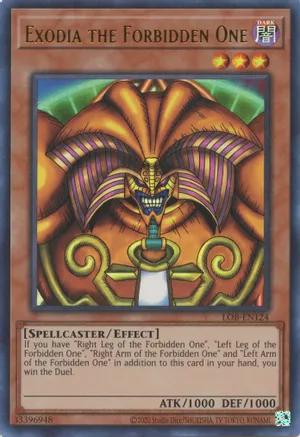 Exodia the Forbidden One LOB-EN124 YuGiOh Legend of Blue Eyes White Dragon: 25th Anniversary