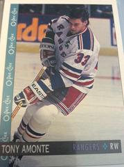 Tony Amonte Hockey Cards 1992 O-Pee-Chee Prices