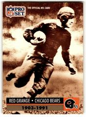 Red Grange Football Cards 1991 Pro Set Prices