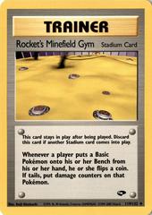 Rocket's Minefield Gym #119 Pokemon Gym Challenge Prices