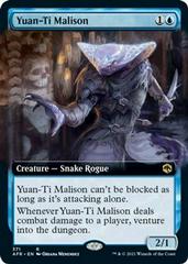 Yuan-Ti Malison [Extended Art] Magic Adventures in the Forgotten Realms Prices