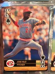 Jose Rijo [King of Spades] Baseball Cards 1992 U.S. Playing Card Aces Prices