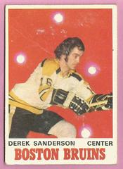 Derek Sanderson #136 Hockey Cards 1970 O-Pee-Chee Prices