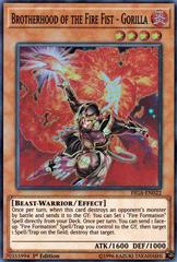 Brotherhood of the Fire Fist - Gorilla YuGiOh Fists of the Gadgets Prices