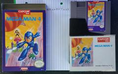 Box, Cartridge, Sleeve, And Manual  | Mega Man 4 NES