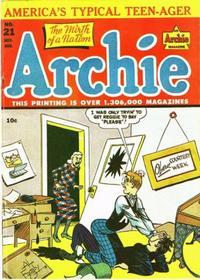 Archie #21 (1946) Comic Books Archie