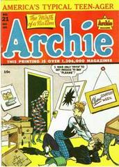 Archie #21 (1946) Comic Books Archie Prices
