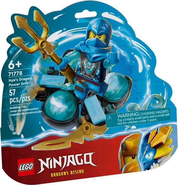 Nya's Dragon Power Drift #71778 LEGO Ninjago