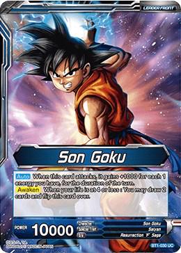 Son Goku // Super Saiyan Blue Son Goku BT1-030 Dragon Ball Super Galactic Battle