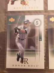 Ichiro #25 Baseball Cards 2003 Upper Deck Honor Roll Prices